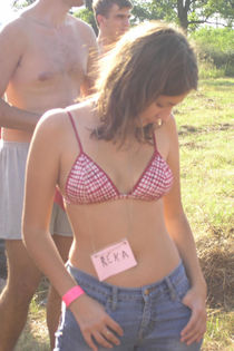 Sexy street hooker in