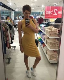 UK girl in silky pantyhose